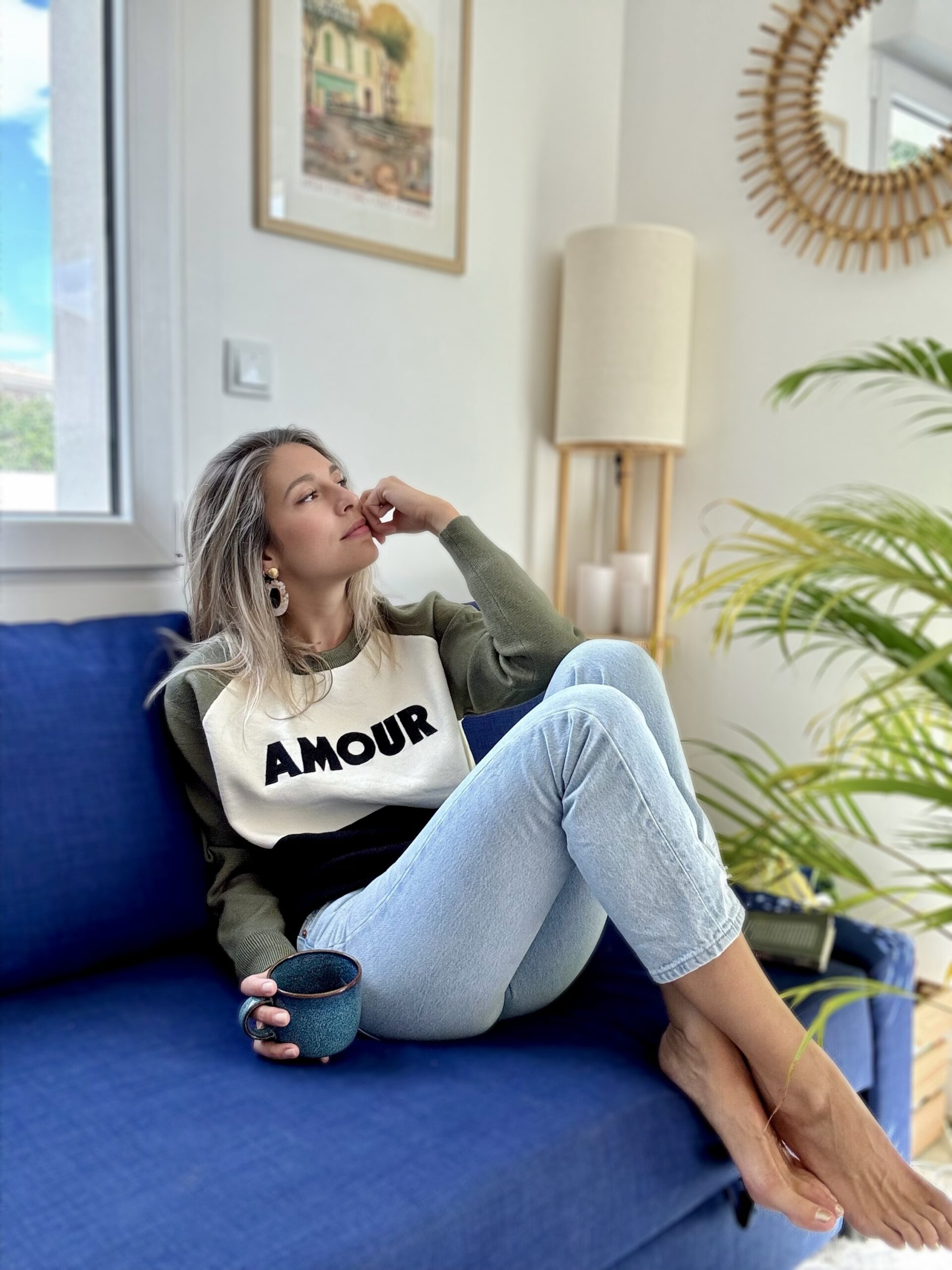 Pull AMOUR Kaki – Image 6