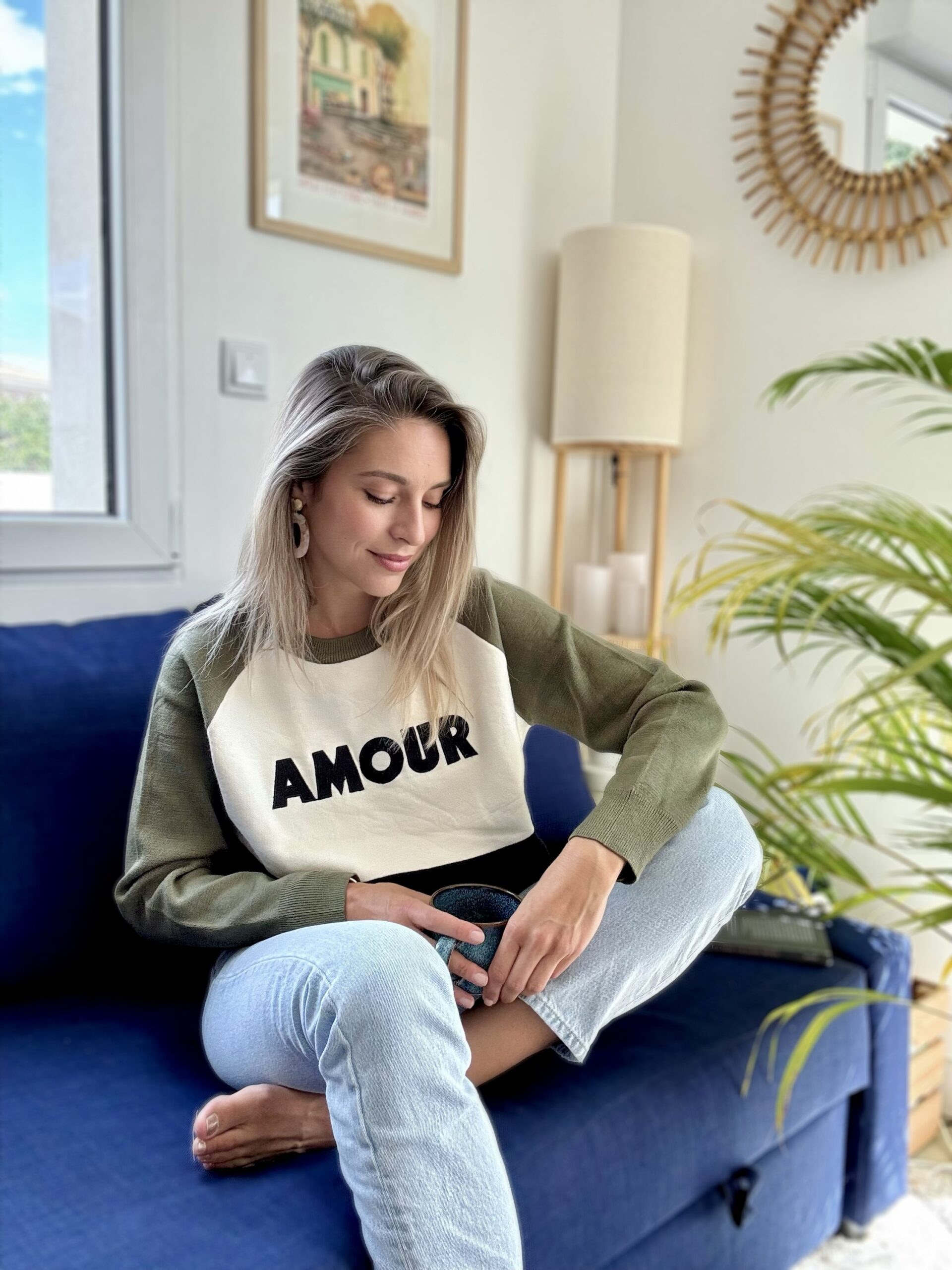 Pull AMOUR Kaki – Image 5
