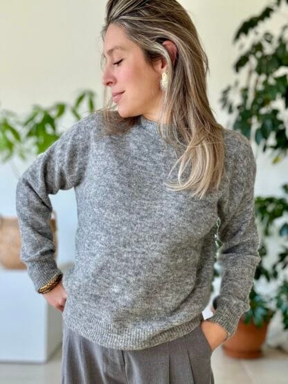 Pull HOPE gris