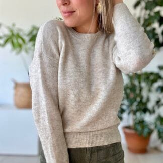 Pull HOPE beige