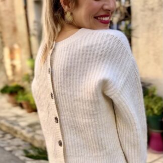 Pull PEGGY ivoire
