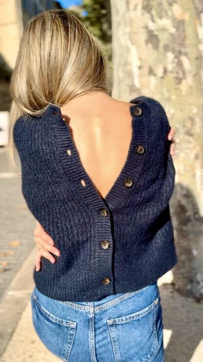 Pull PEGGY bleu nuit