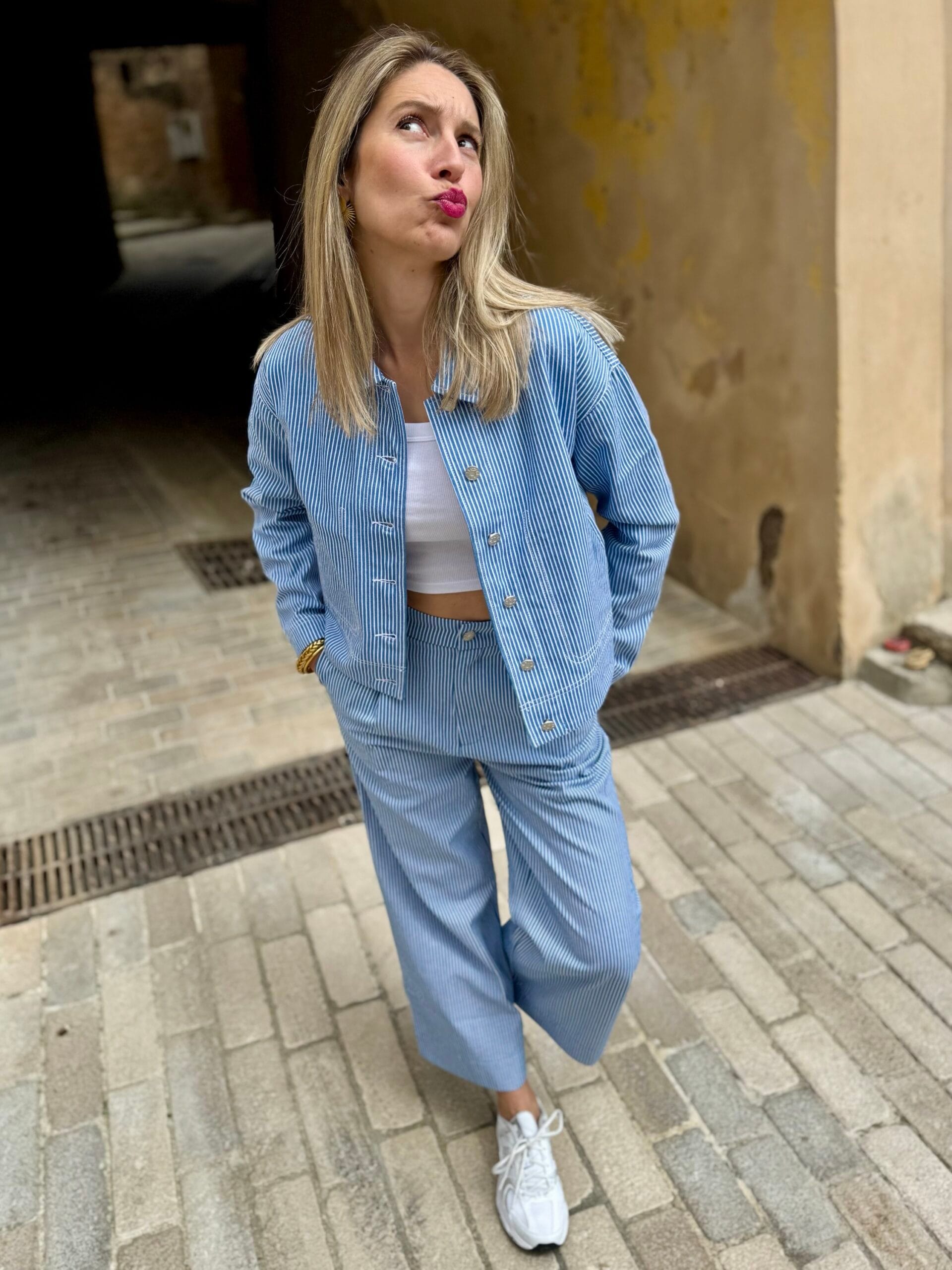 Veste VICKY bleue – Image 2