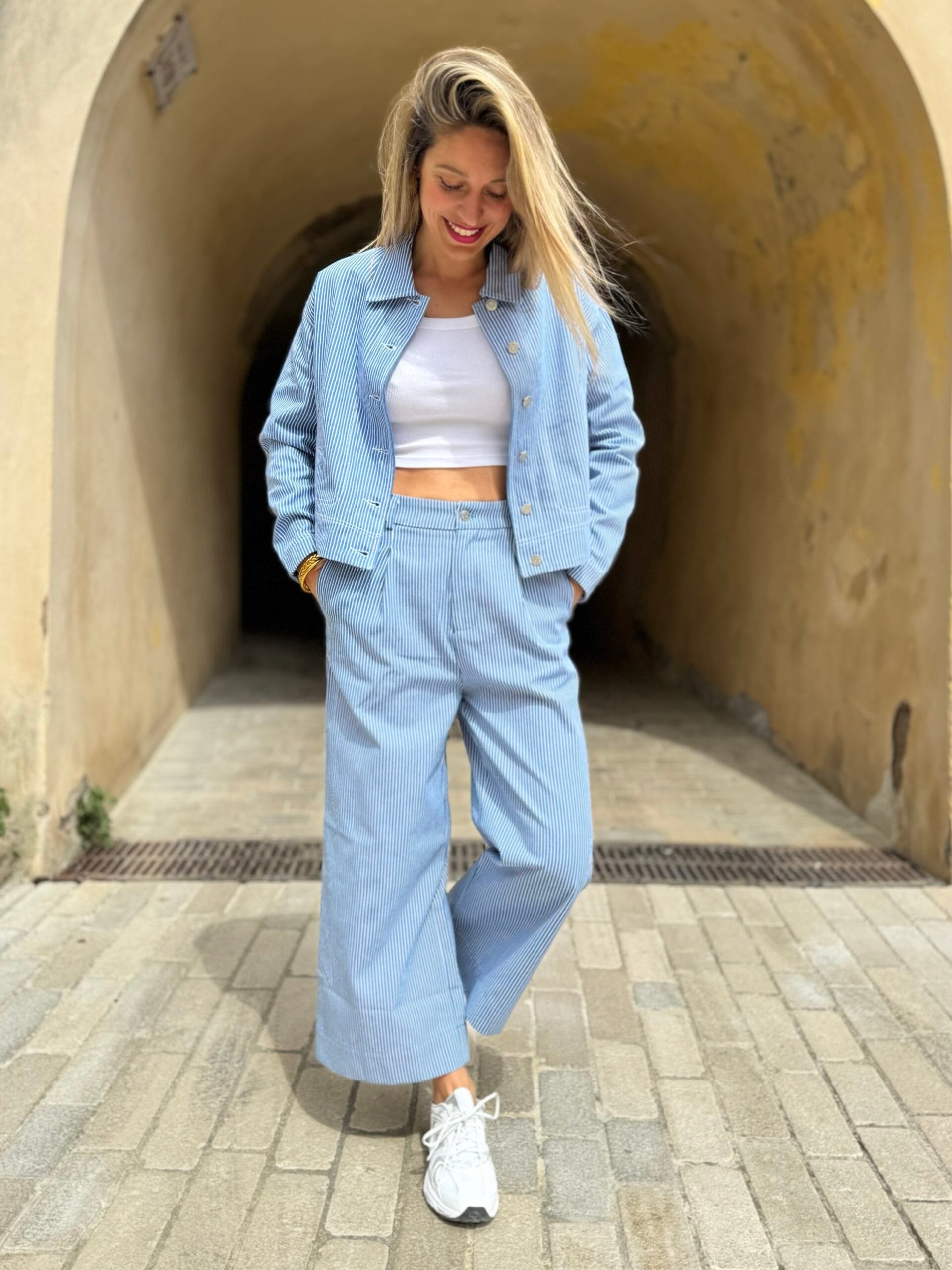 Veste VICKY bleue – Image 6