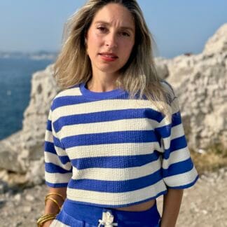 T-shirt Sweat NEILA Bleu
