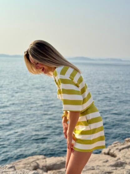 T-shirt Sweat NEILA Lime – Image 3