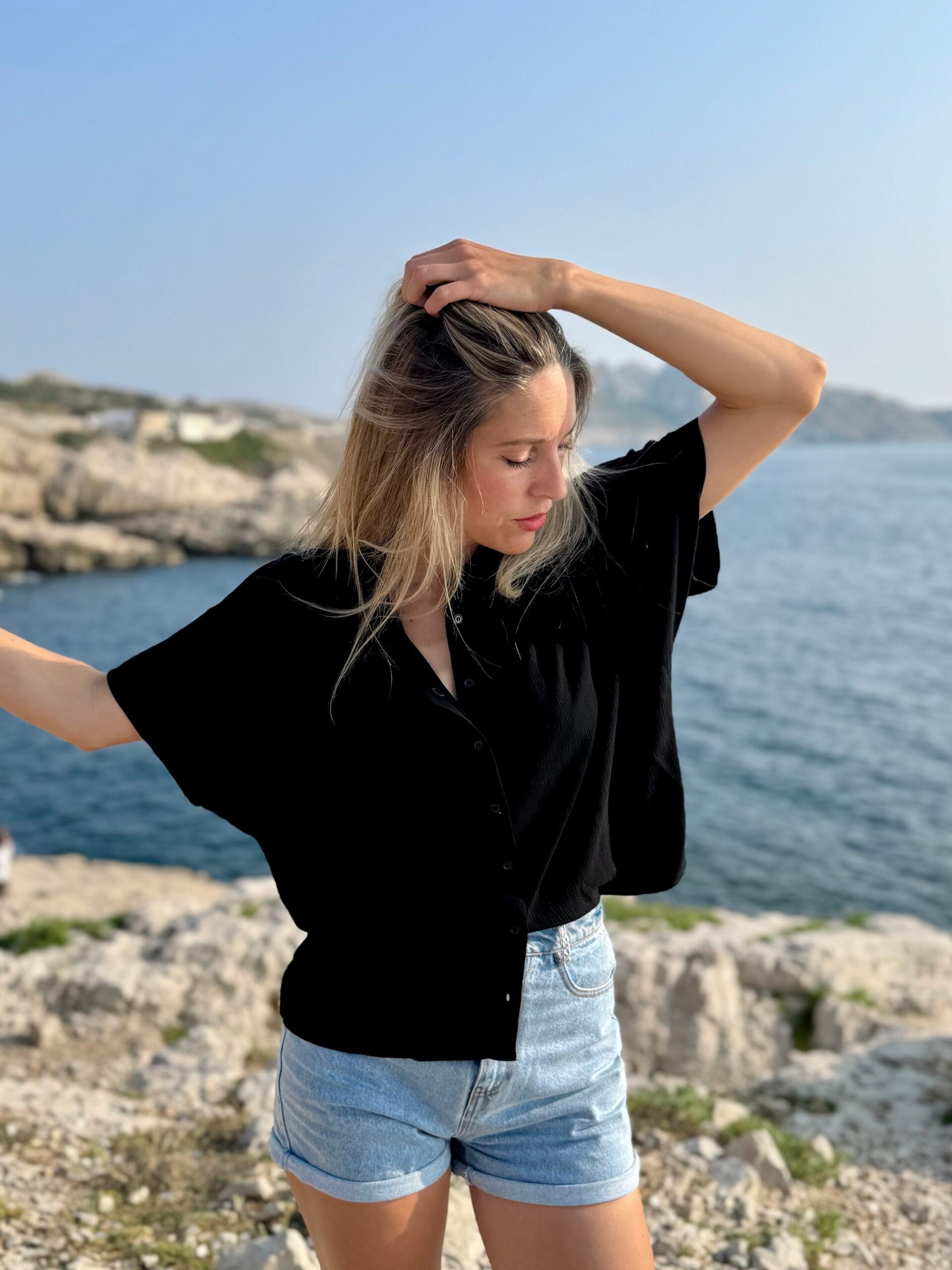 Chemise CARAIBES noir – Image 7