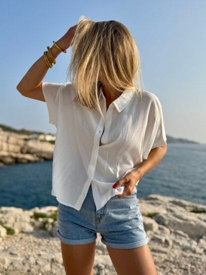 Chemise CARAIBES écru – Image 2